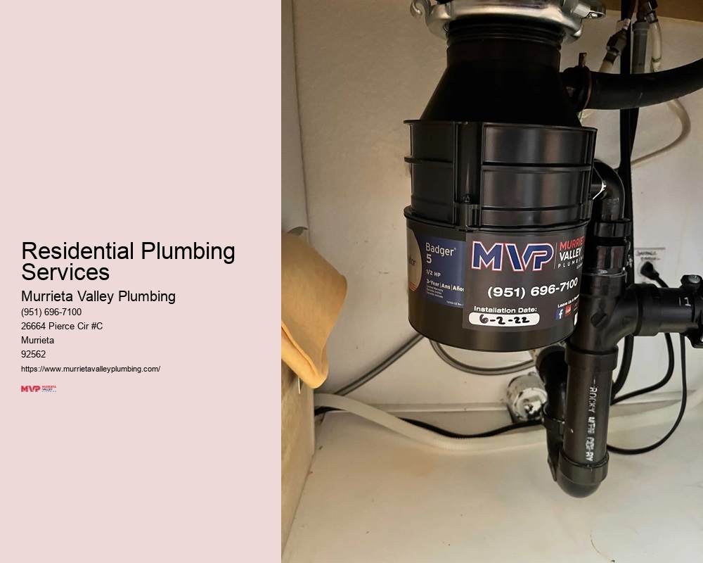 Residential Plumbing Services